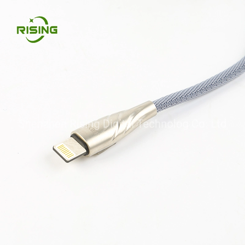 Factory Direct Sale 1m 2m 2.4A ABS Shell Lightning Cable Celulares Mobile Phone Accessories Fast Charging USB Data Cable iPhone Charger Cable for iPhone