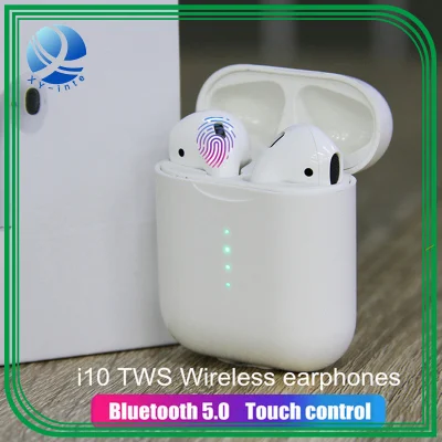 I10 Tws Wireless Bluetooth Headset Kopfhörer Touch Control 3D Headset Surround Sound und Lade Fall für iPhone Android Telefon