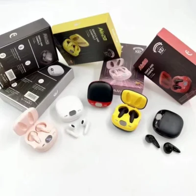 Air 20 Mini Wireless Kopfhörer Bluetooth 5.0 Kopfhörer Air Earbuds Freisprech-Headset mit Ladebox für iPhone Huawei Xiaomi